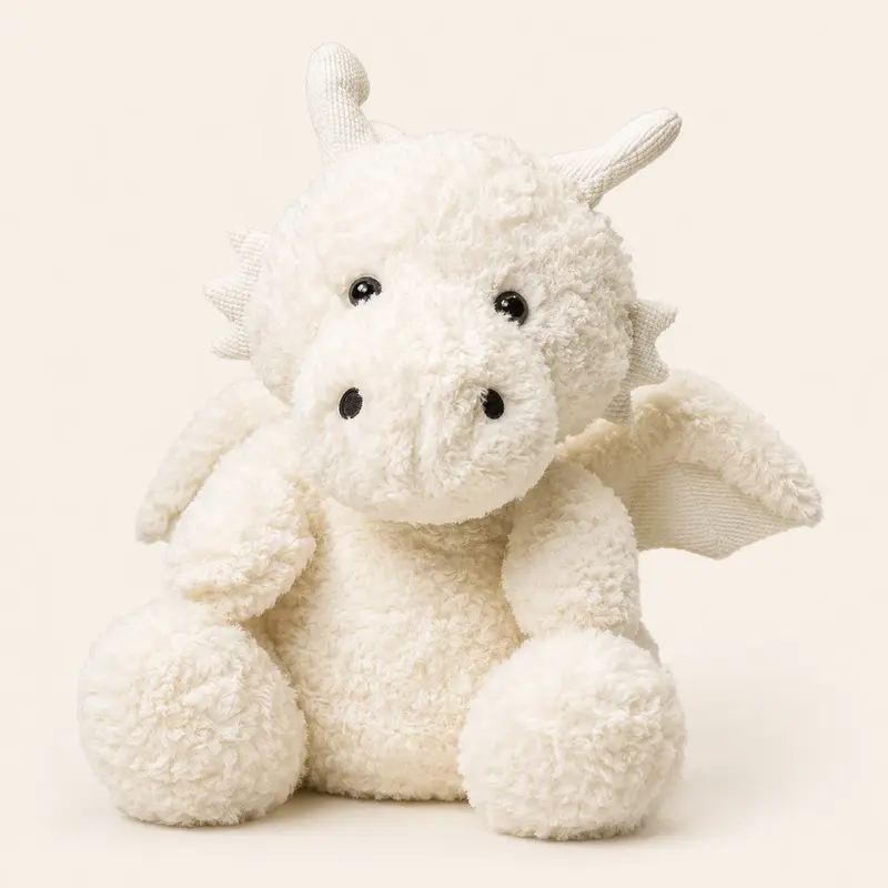 Peluche Dragon Blanc