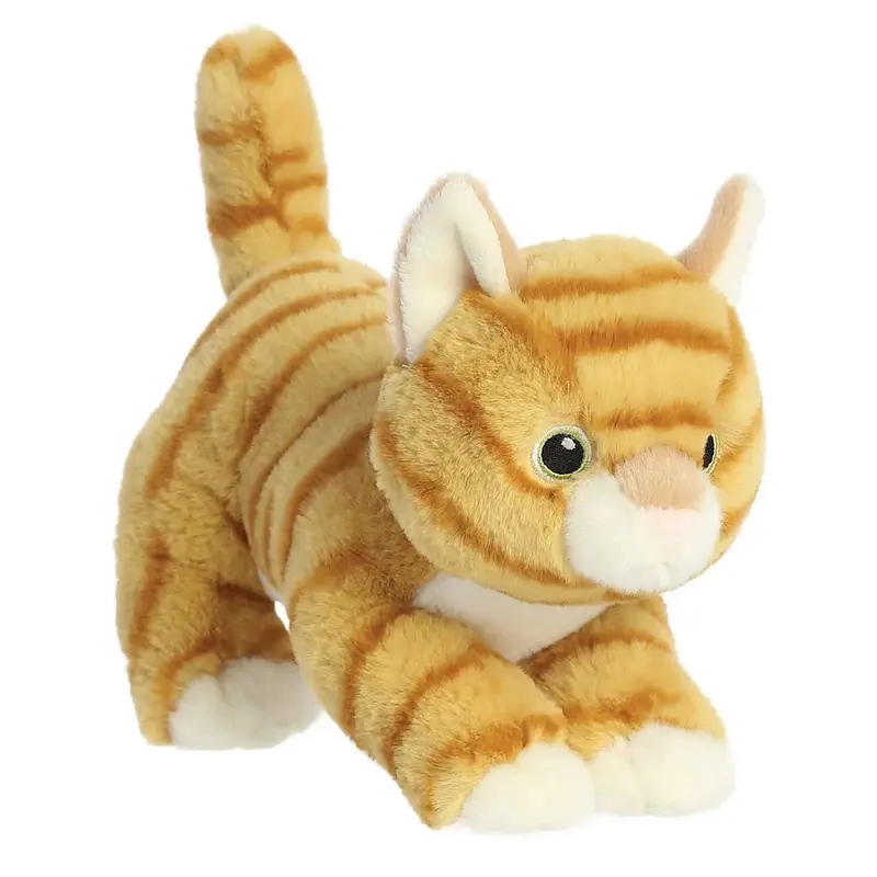peluche eco nation chat tigré orange - AURORA