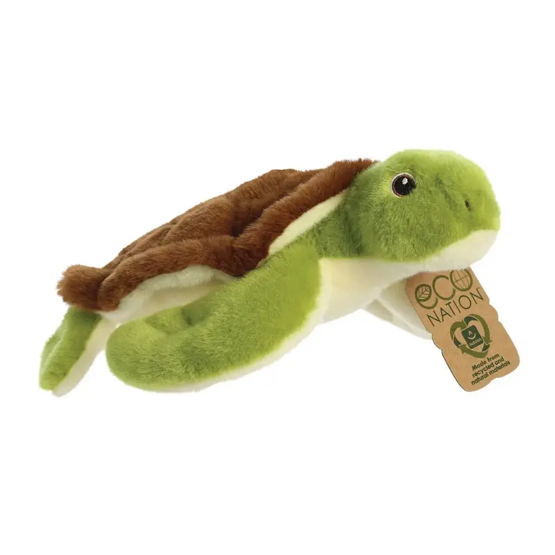 peluche eco nation tortue de mer - AURORA