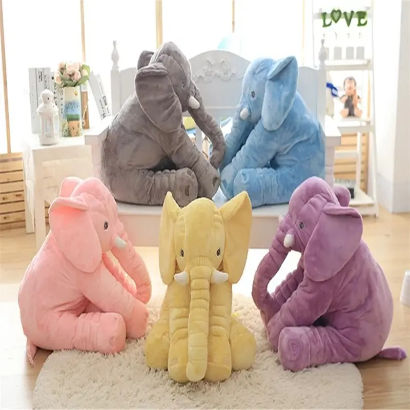 Peluche Éléphant Géante en Coton