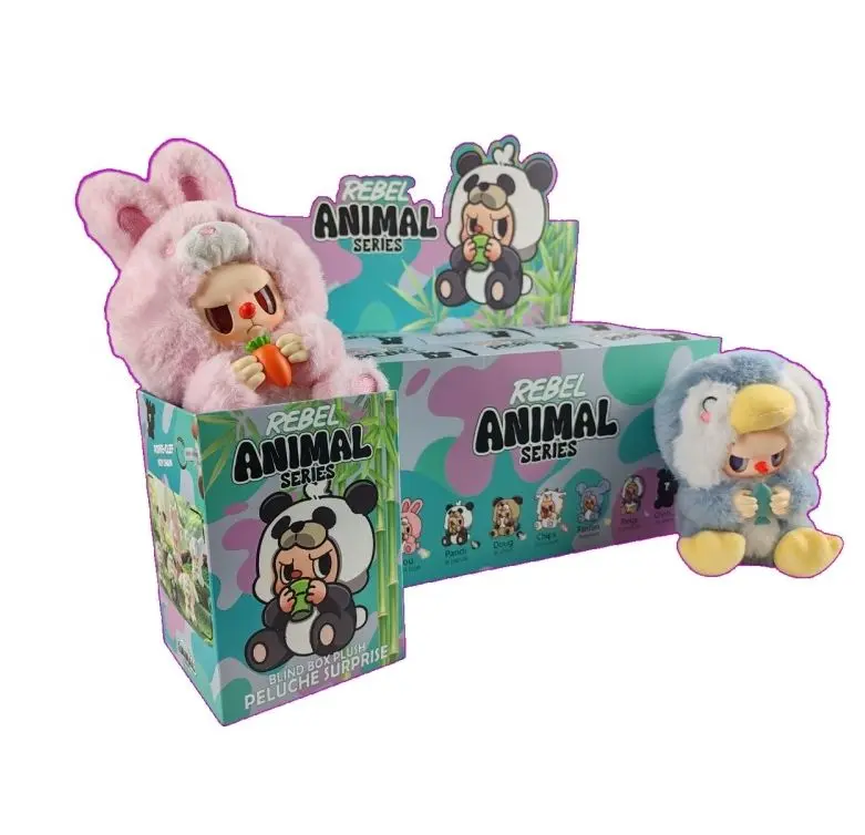 Peluche figurine vinyl porte clés Rebel Animals - ZOO STUDIO