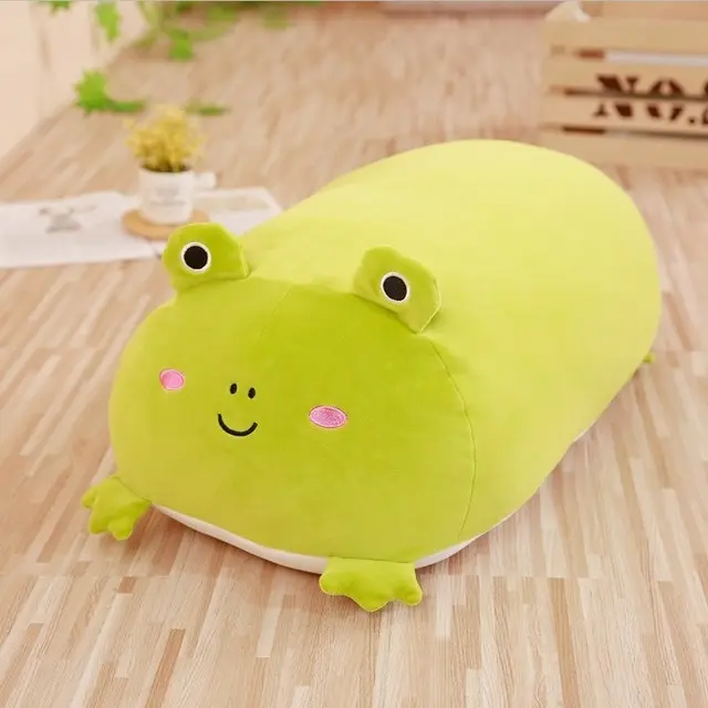 Peluche Grenouille Verte Géante