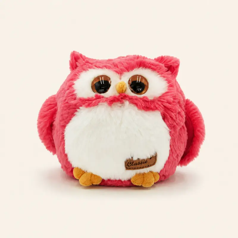 Peluche Hibou Rose