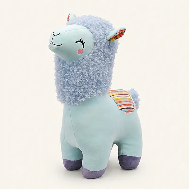 Peluche Lama Bleu