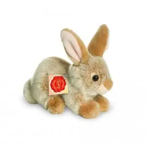 peluche Lapin assis beige 18 cm - TEDDY HERMANN