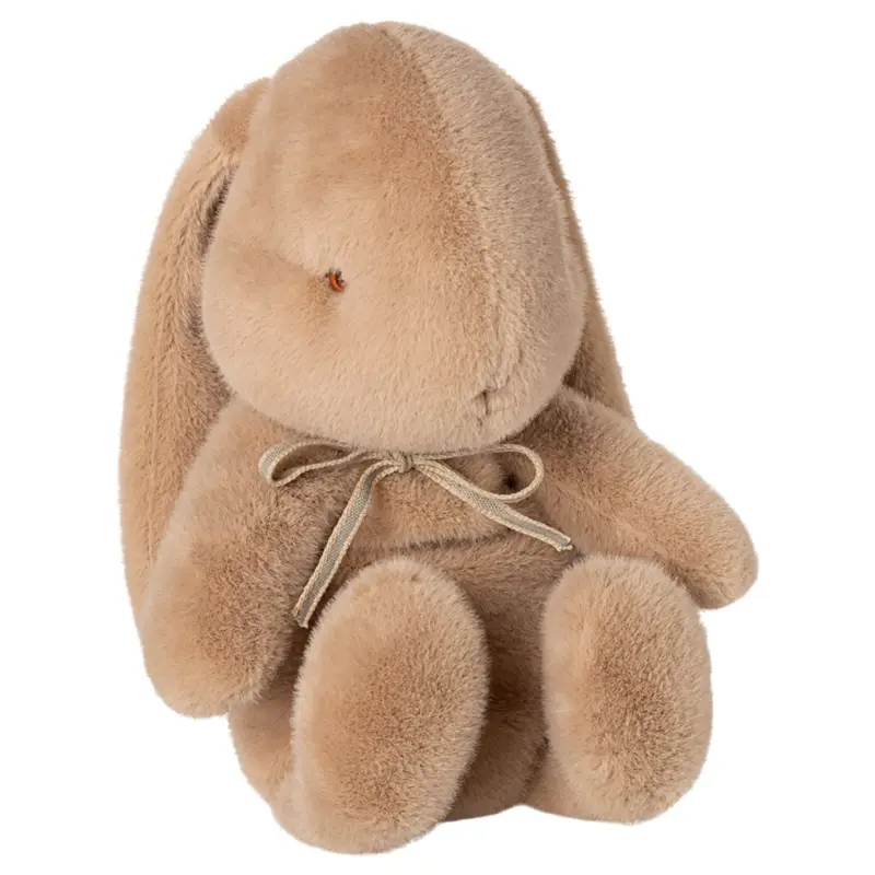 Peluche Lapin, Moyen - Pêche Crème