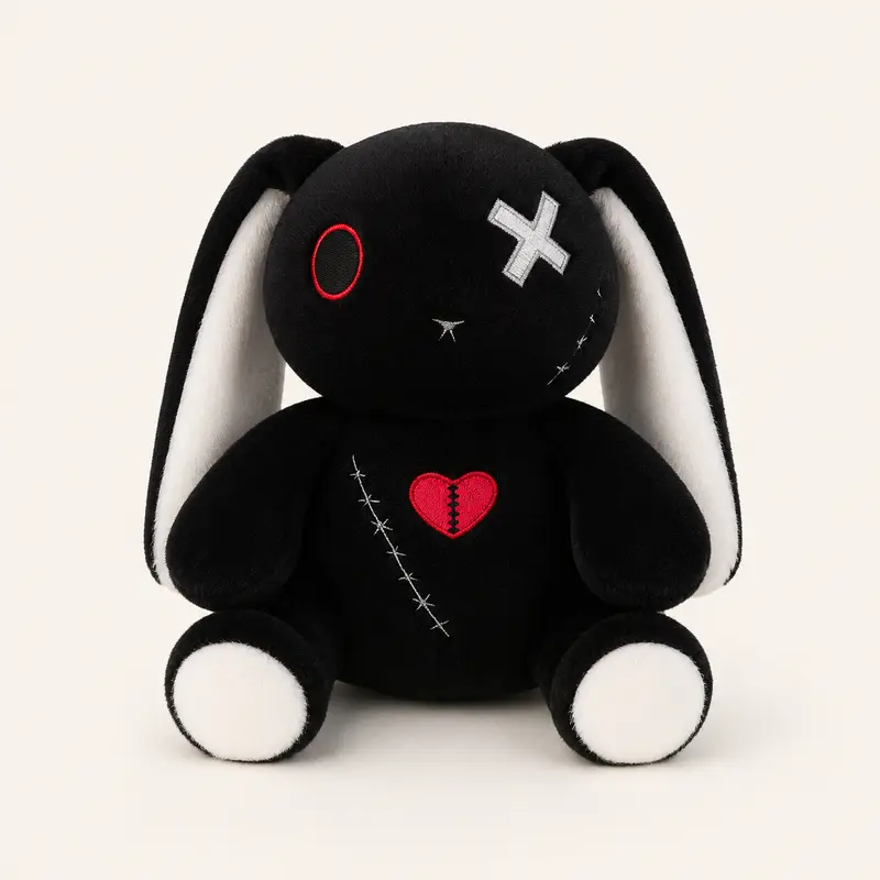 Peluche Lapin Noir