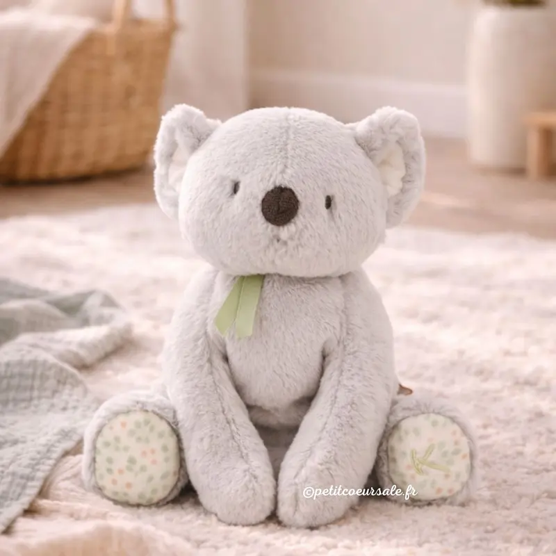 Peluche lestée bébé Koala – 26 cm