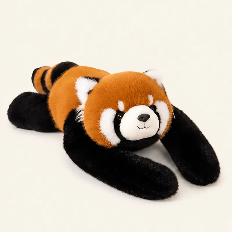 Peluche Lestée Panda Roux
