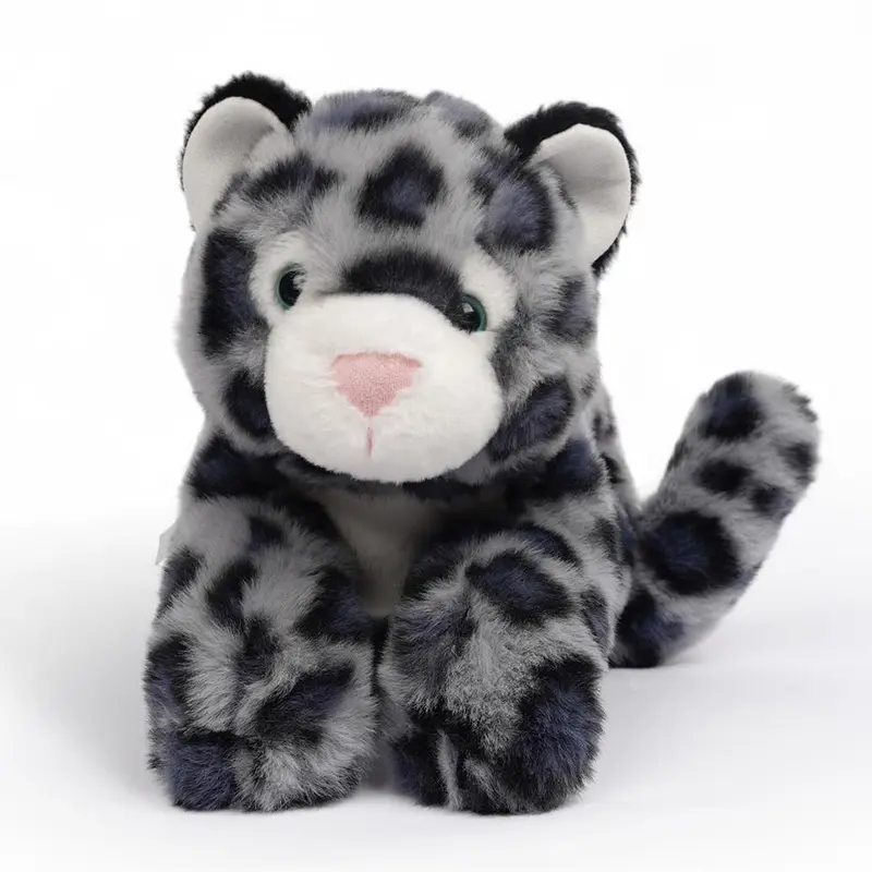 Peluche lestée Panthère des neiges