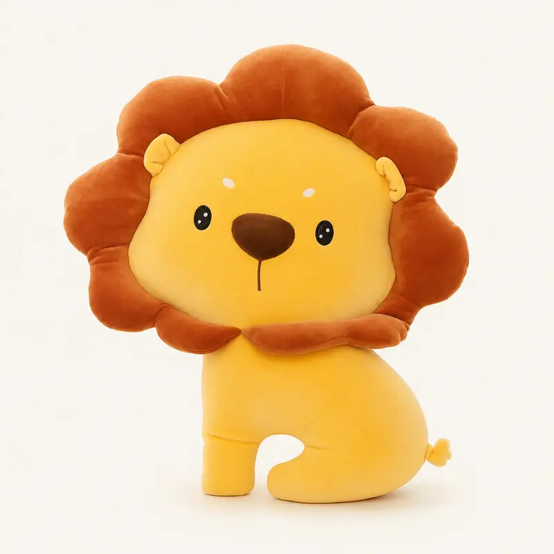 Peluche Lion Jaune