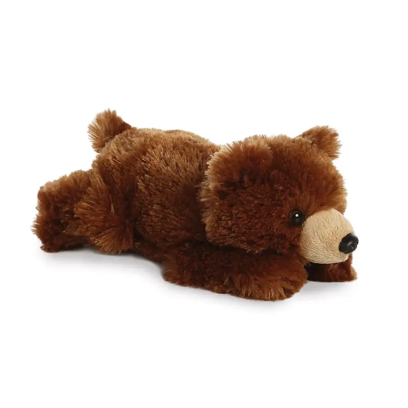 peluche mini flopsies ours grizzly - AURORA