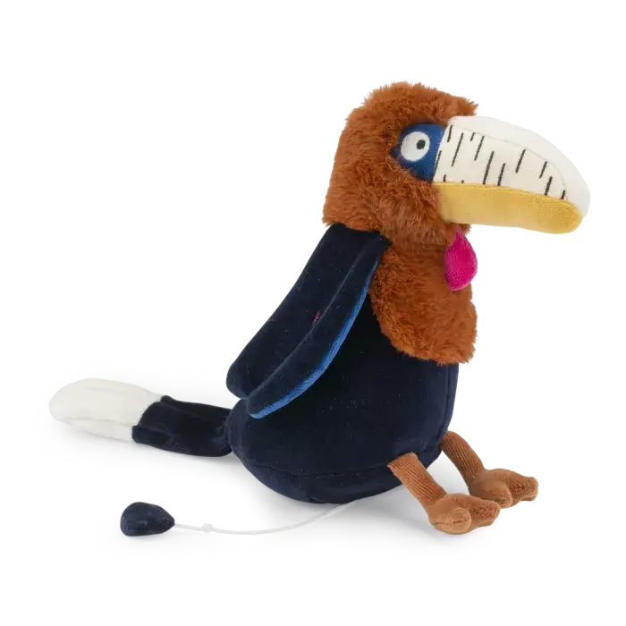 Peluche musicale Calao Litchi - Moulin Roty