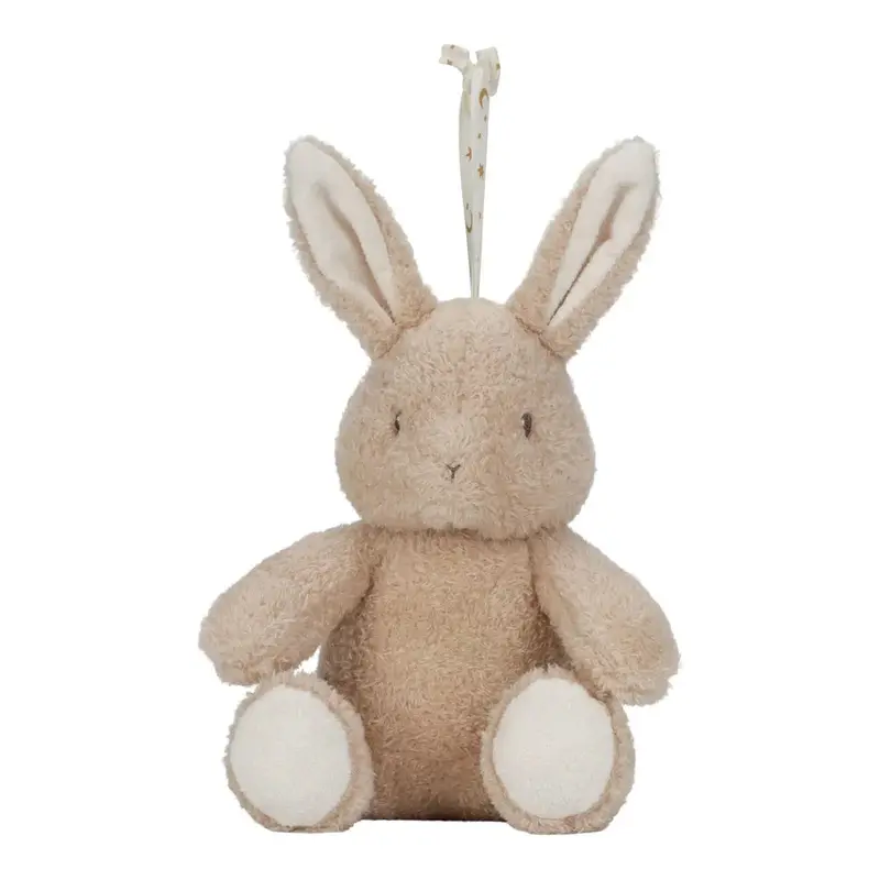 Peluche musicale et lumineuse lapin - LITTLE DUTCH