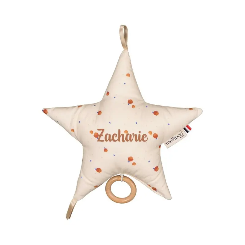 Peluche musicale - Etoile Noisette