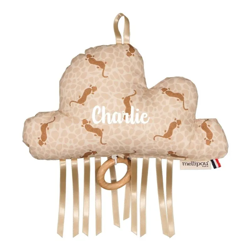 Peluche musicale personnalisable en forme de nuage - Elvis