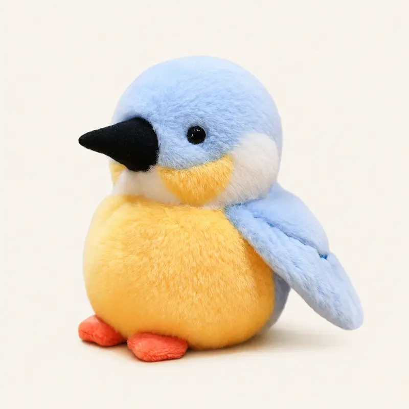 Peluche Oiseau Bleu