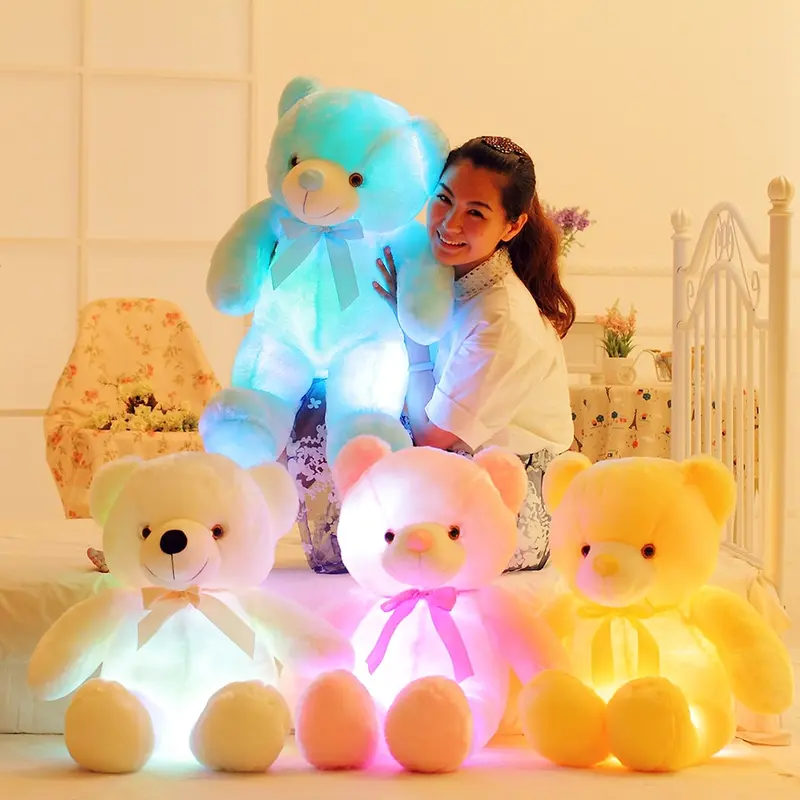 Peluche Ourson Géante Lumineuse