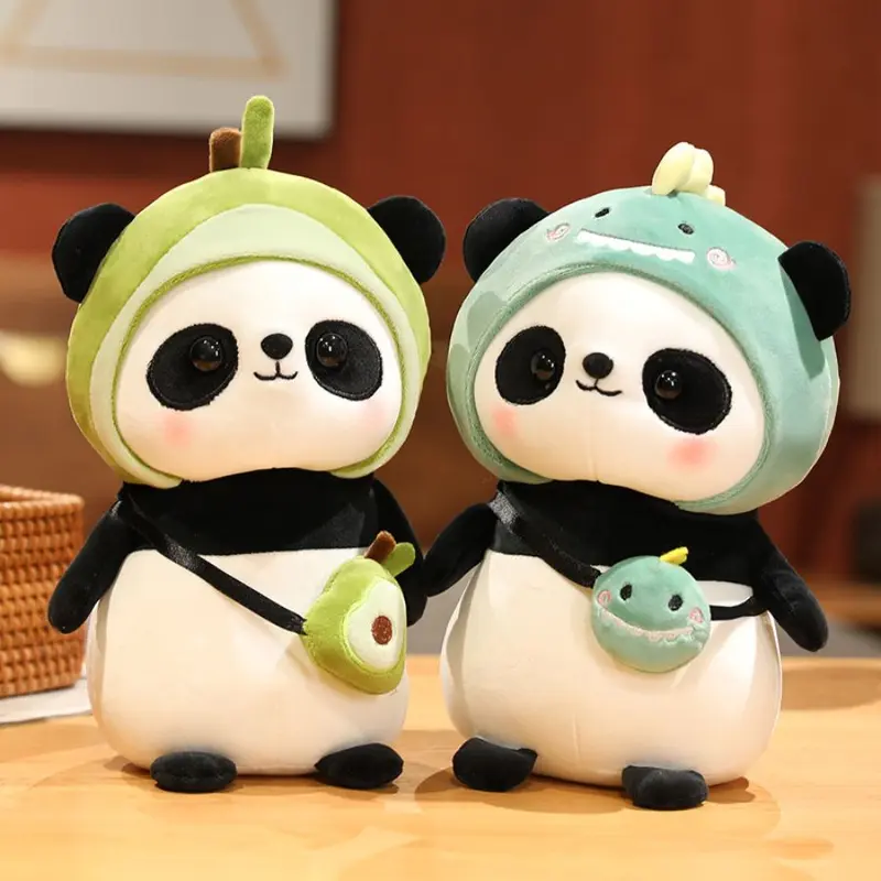 Peluche Panda déguisé