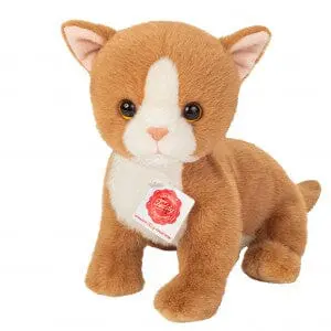 peluche Petit Chat roux 24 cm - TEDDY HERMANN