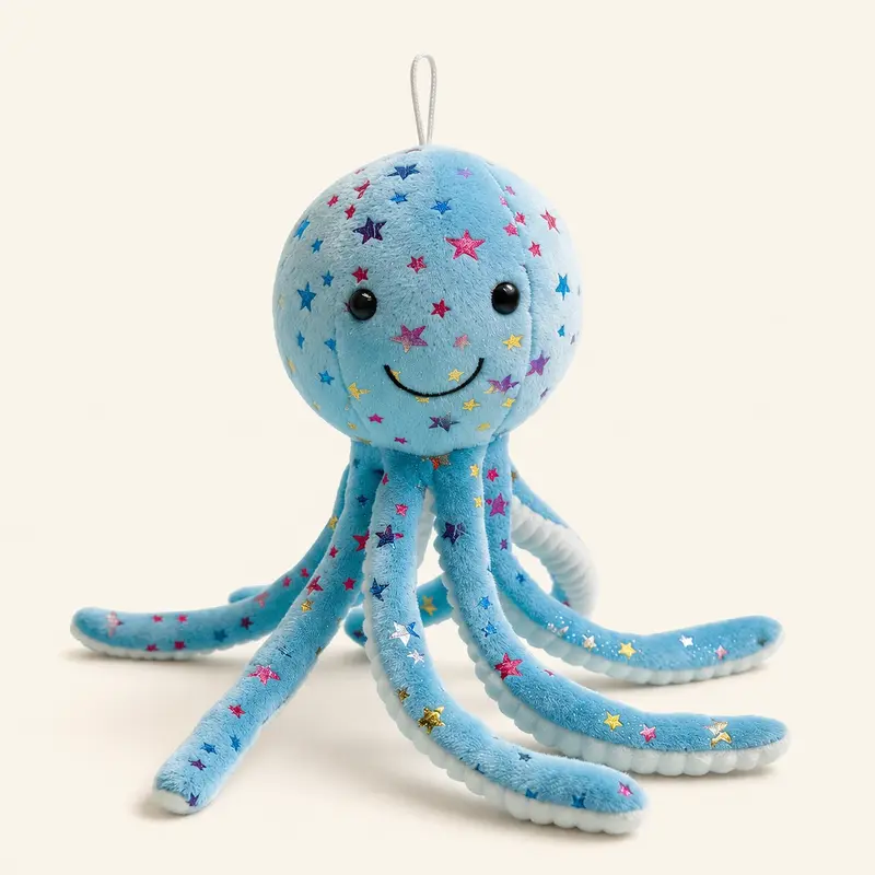 Peluche Pieuvre Bleu