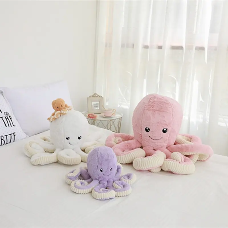 Peluche Pieuvre Géante 80cm