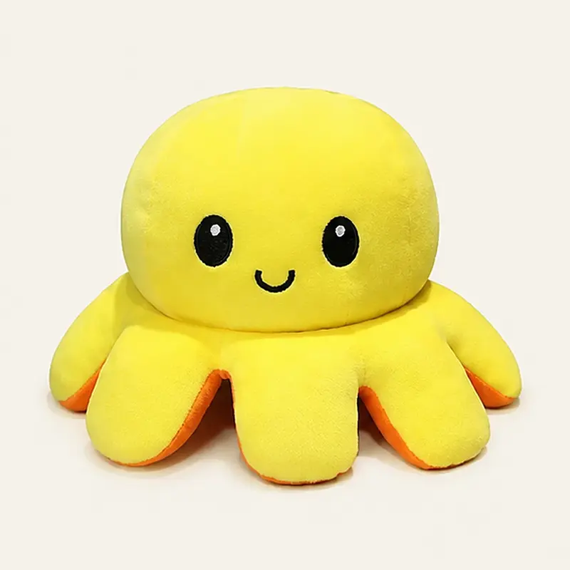 Peluche Pieuvre Reversible