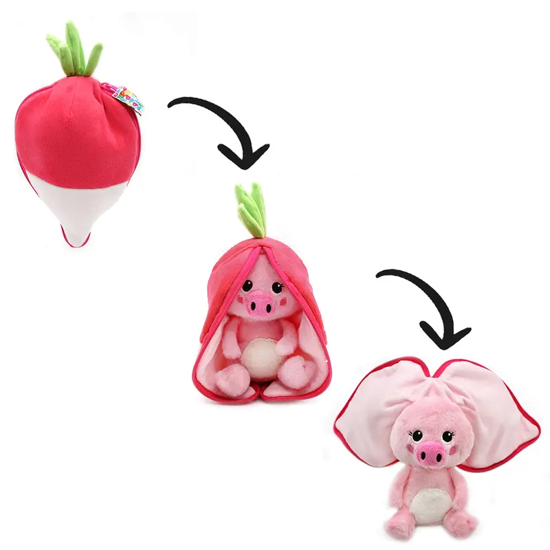 Peluche Piglet le cochon/radis - Flipetz