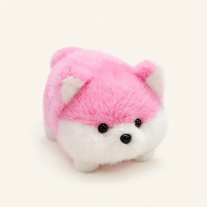 Peluche Renard Rose