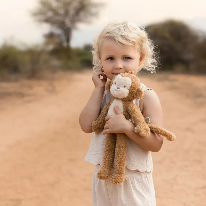 Peluche singe Safari Friends – compagnon doux pour bébé