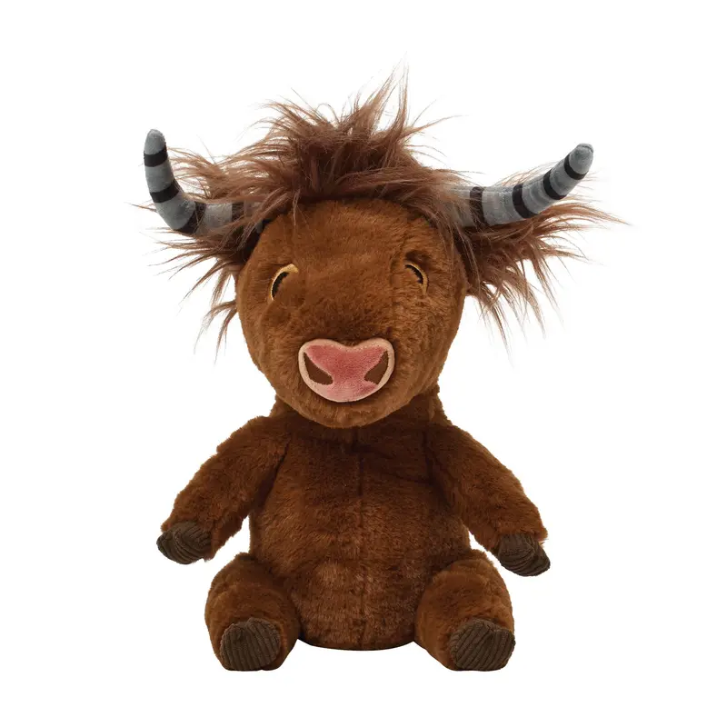 Peluche Trèfle la vache Highland (Grand Modèle) - Allen Designs