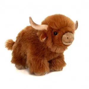 peluche vache Highland 28 cm - TEDDY HERMANN