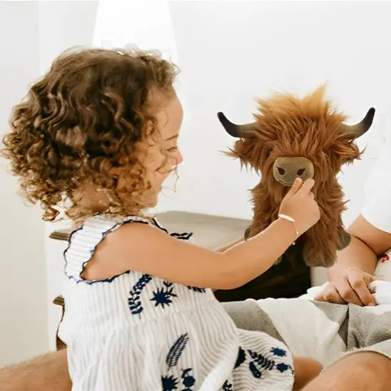 Peluche vache - MinuitLune