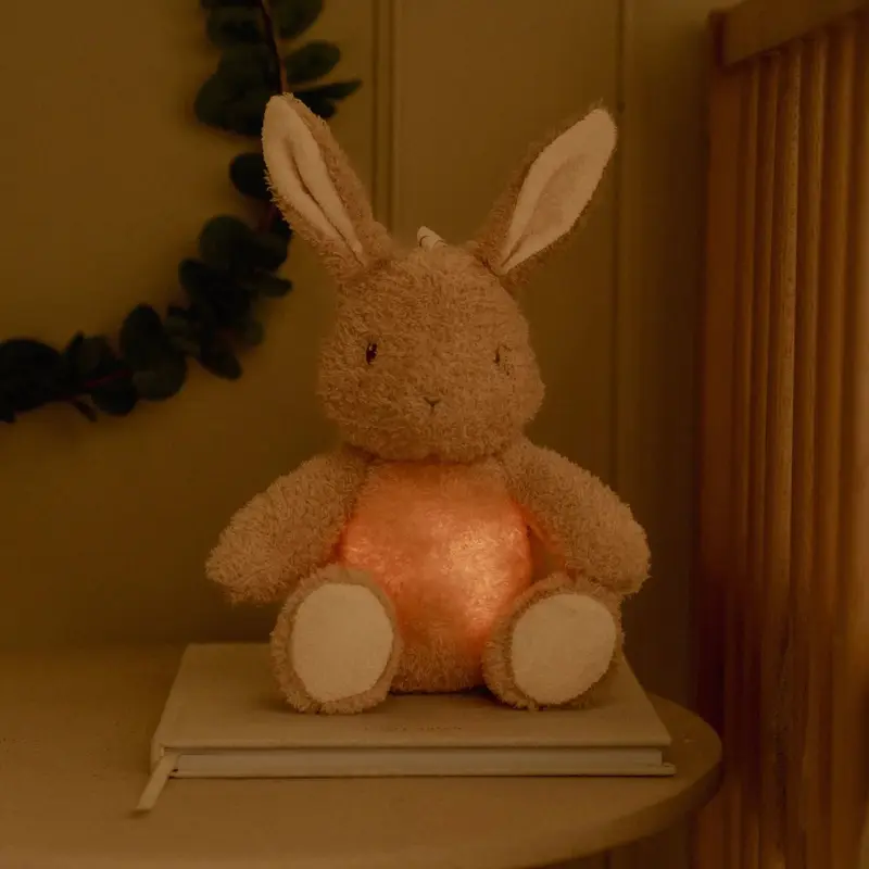Peluche veilleuse musicale et lumineuse Lapin - Newborn