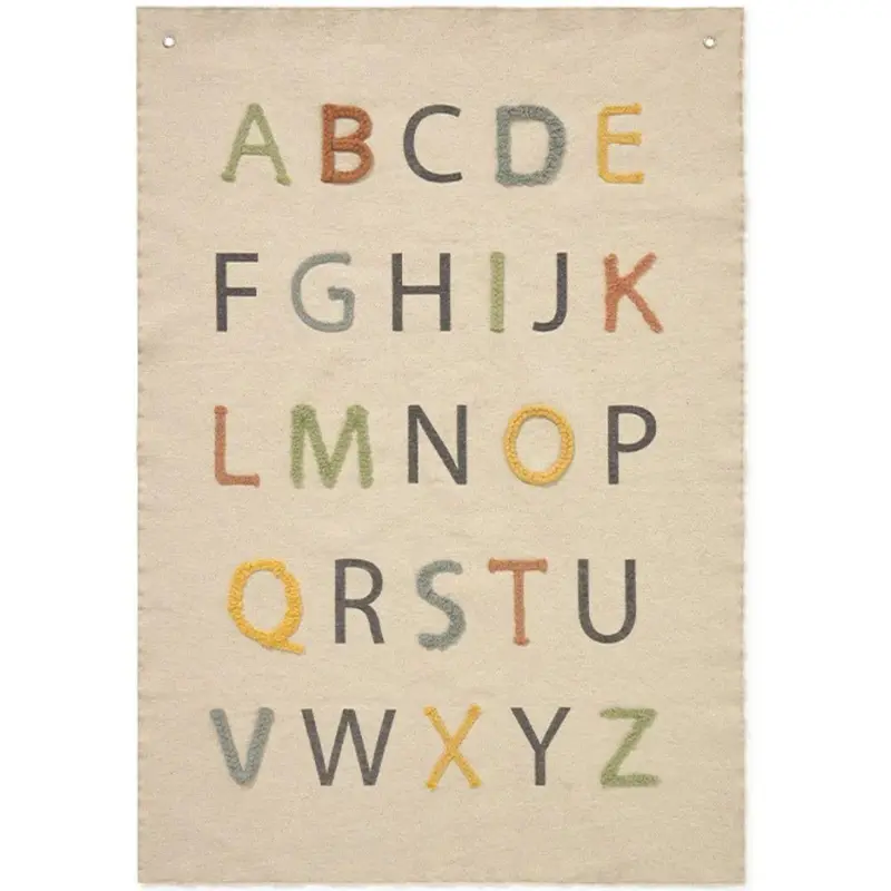 Pendentif Mural Couleur Abc