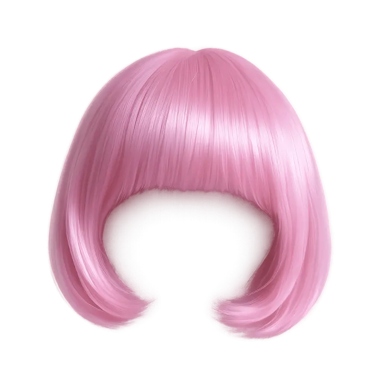 Perruque Rose