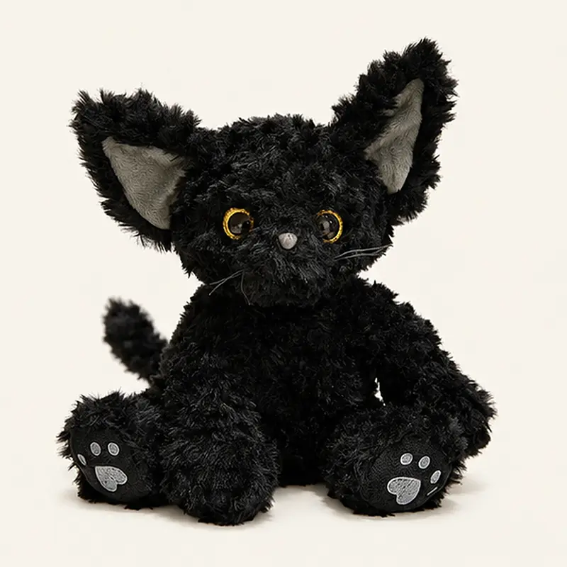 Petite Peluche Chat Noir