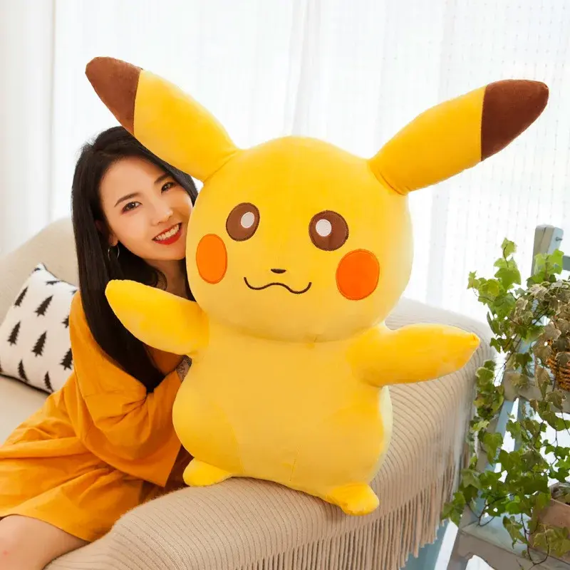 Pikachu Géant 60cm - Peluche Pokemon Douce & Réconfortante | Mybooni