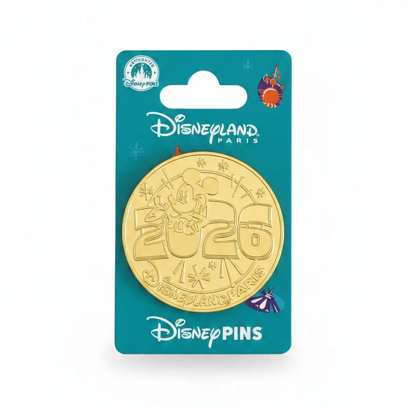 Pin Mickey Mouse Médaille 2026 – Disneyland Paris