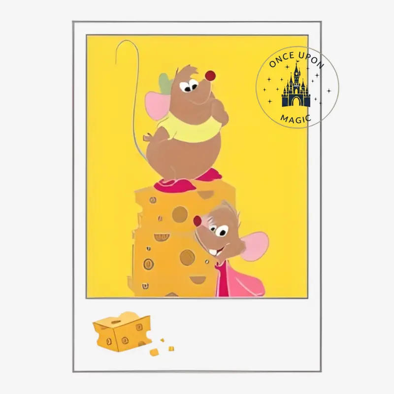 Pin Pola Gus & Jaq – Disneyland Paris – Août 2026