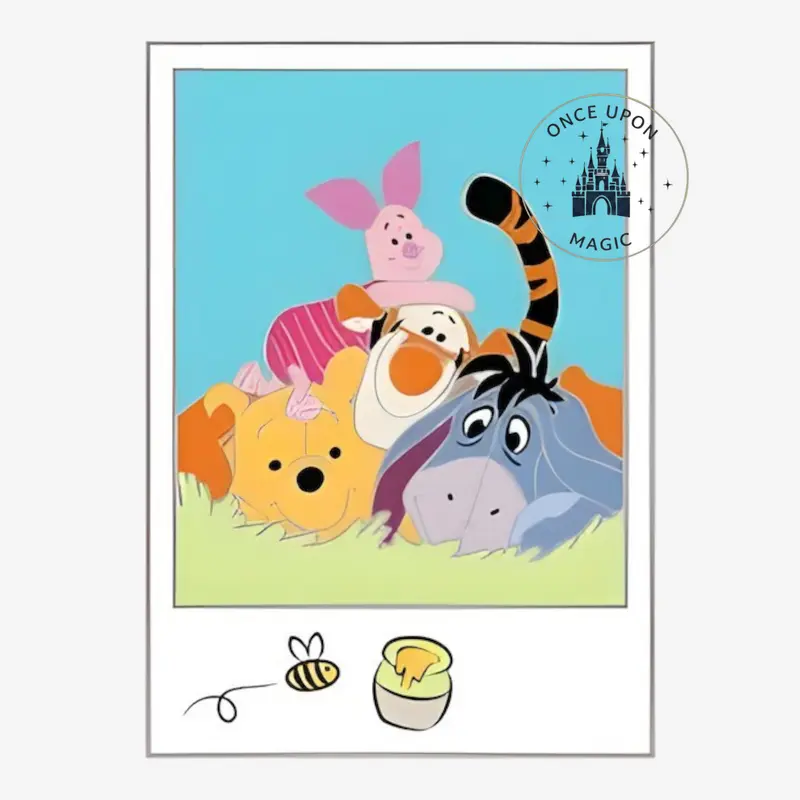 Pin Pola Winnie et ses Amis – Disneyland Paris – Août 2026