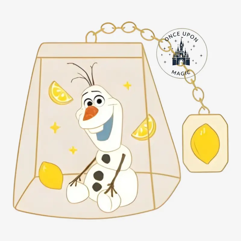 Pin Tea Bag Olaf – Disneyland Paris – Août 2026