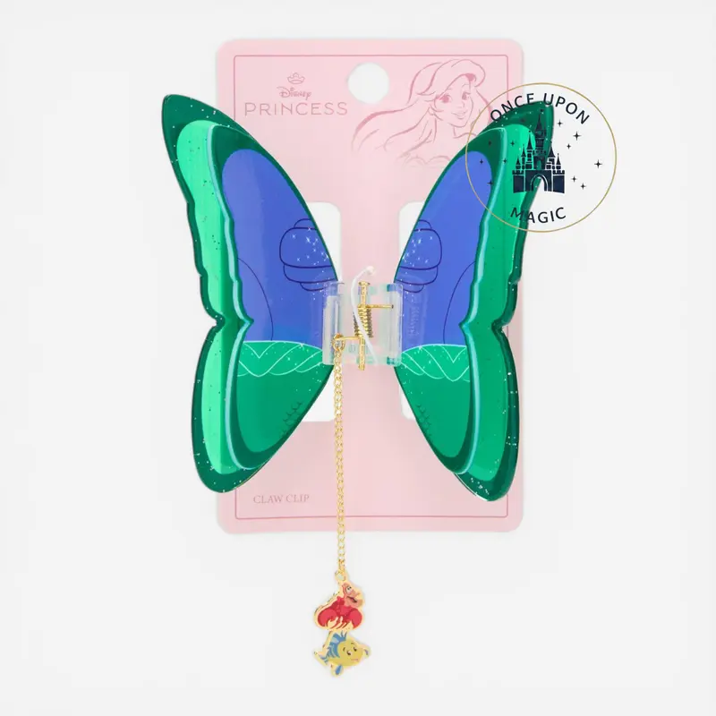 Pince à Cheveux La Petite Sirène Ariel Papillon Figurine – Import US