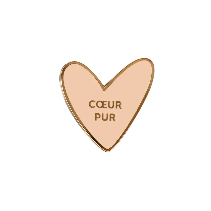Pins Coeur - Pur - Zakuw
