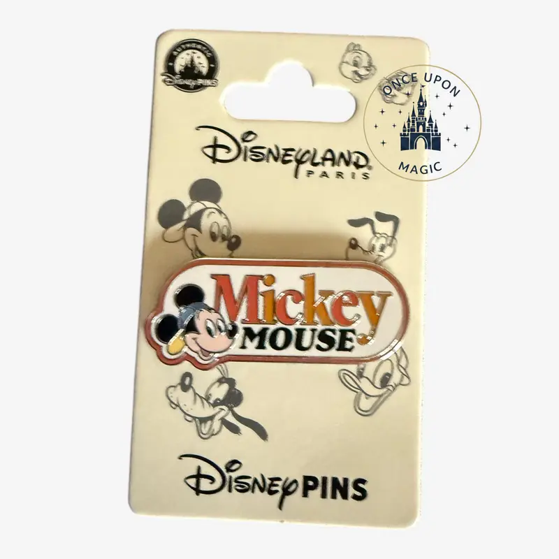 Pin's Logo Mickey Mouse – Disneyland Paris