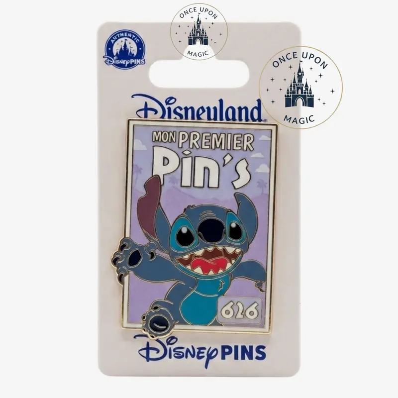Pin’s Open Edition Stitch « Mon Premier Pin’s » – Disneyland Paris