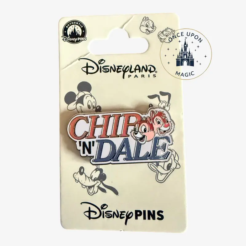 Pin's Open Edition Tic & Tac – Chip 'n' Dale – Disneyland Paris
