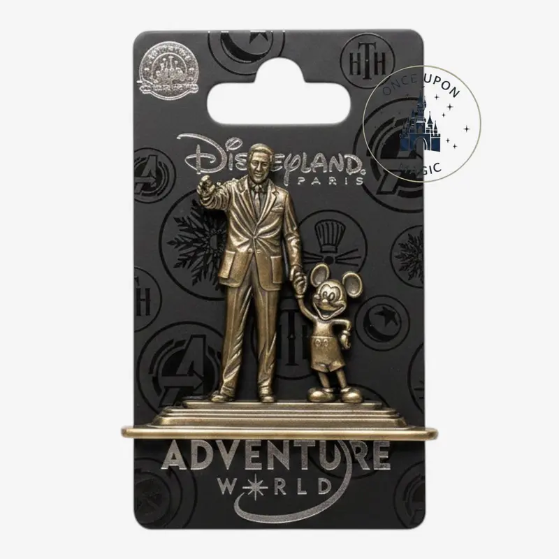 Pin’s Partners Walt et Mickey Disney Adventure World – Disneyland Paris