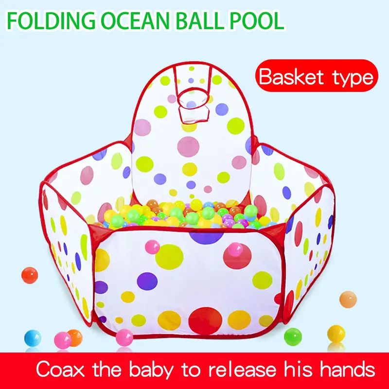 Piscine à balles enfant 0.9m avec panier de basketball - Bobo Pool