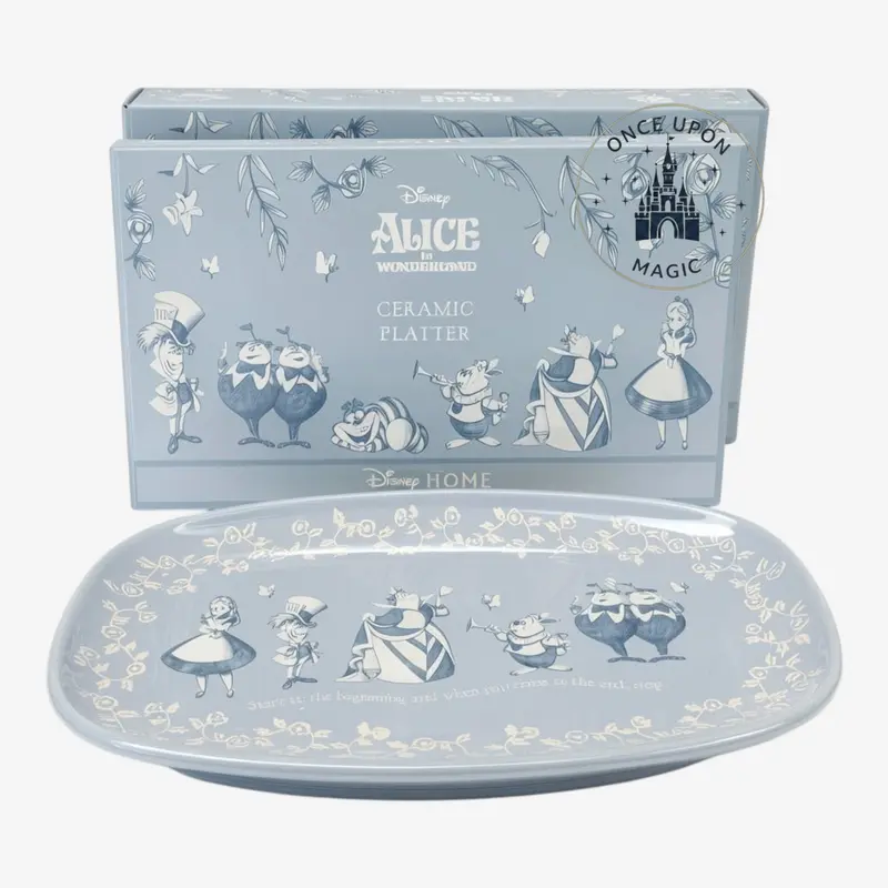 Plat de Service Alice au Pays des Merveilles Deco by Disney — Disneyland Paris